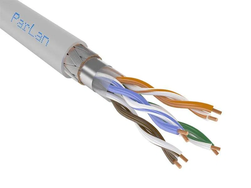 Кабель витая пара ParLan SF/UTP кат.5E 4х2х0.52 ZH нг(А)-HF (LAN) для структур. систем связи (м) ТПД Паритет 221414