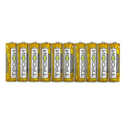 Элемент питания солевой AA/R6 R6-10S CLASSIC HEAVY DUTY Zinc (уп.10шт) Трофи Б0042310