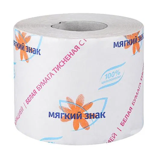 Бумага туалетная "Мягкий знак" 54м бел. ТУАЛ935 УЭО прочее