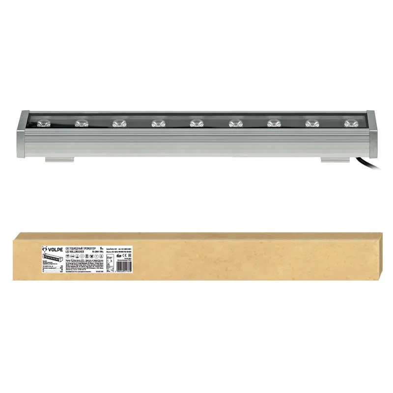 Прожектор ULF-Q552 9W/NW IP65 SILVER Uniel UL-00001430