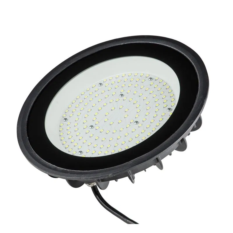 Светильник светодиодный ULY-U35C-200W/6500K IP65 Black 6500К угол 120град. промышленный Uniel UL-00009110