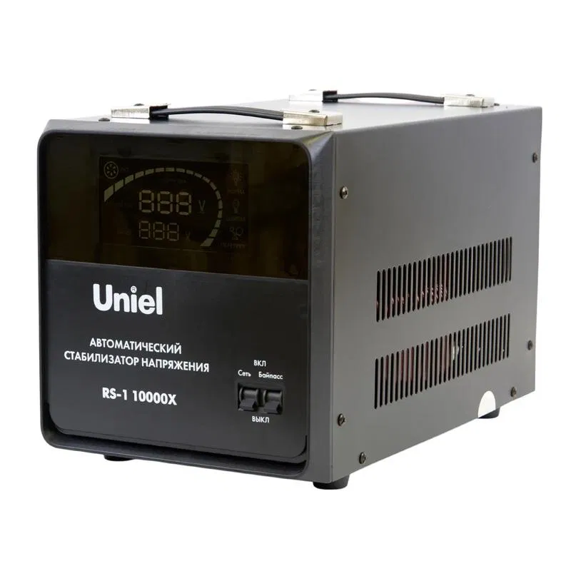 Стабилизатор напряжения RS-1 10000X 10000В.А 1ф релейный напольн. TM Uniel UL-00012860