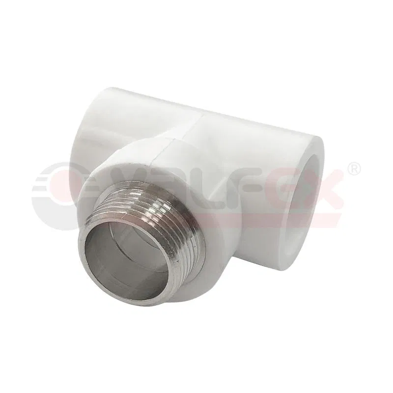 Тройник переходной с наружной резьбой 20х1/2дюймх20 PRO (100/25) VALFEX 10128020-PRO
