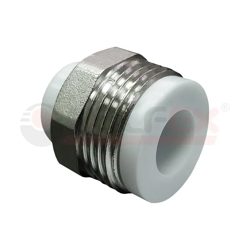 Штуцер НР 20х3/4дюйм (300/50) сер. VALFEX 10137120Г