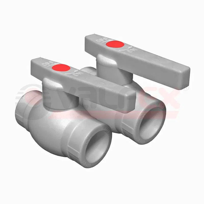 Кран шаровой OPTIMA 50 (8/2)-метал. шар сер. VALF VALFEX 10145050Г VALF 10145050Г