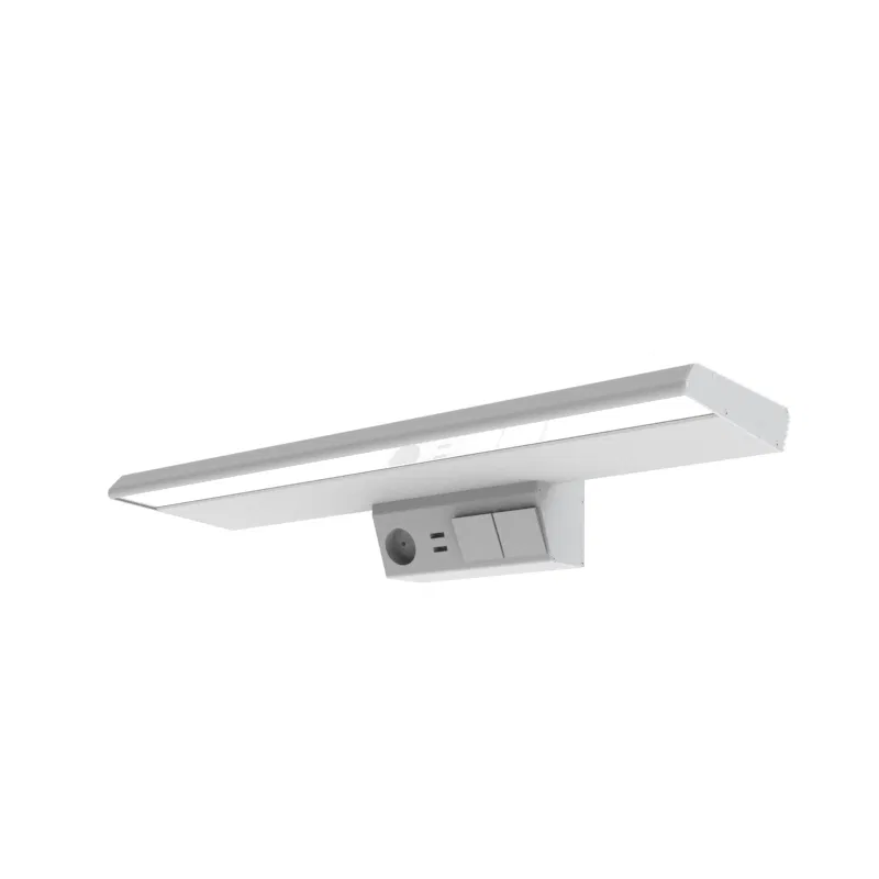Светильник светодиодный Fonix 23Вт 4000К CRI90 605мм прикроватный медицинский с USB 3 выключателями и розеткой VARTON V1-C0-00596-20000-4002040