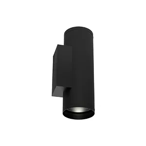 Светильник светодиодный архитектурный Gutta Twin 2х10Вт 3000К IP67 18град. RAL9005 черн. VARTON V1-G1-90330-01L02-67T1030