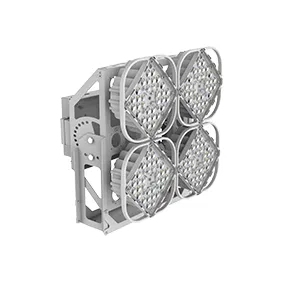 Прожектор светодиодный AirQub 280Вт 5000К 10град. VARTON V1-I0-702X2-04L27-6528050