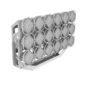 Прожектор светодиодный AirQub 1250Вт 5000К 10град. диммер DALI VARTON V1-I0-703X6-04D27-65K2550