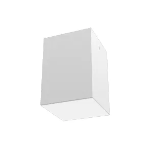 Светильник светодиодный DL-Box 12Вт 3000К 120х120х170 накладной RAL9003 бел. муар с опаловым рассеив. DALI VARTON V1-R0-00818-20D01-2001230