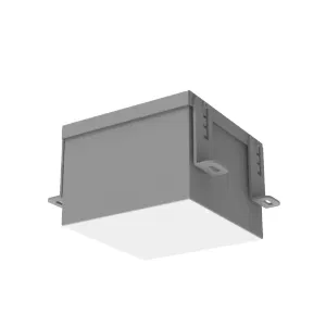 Светильник светодиодный DL-Grill CRI90 для потолка Грильято 150х150мм 15Вт 4000К 140х140х100мм IP54 встраив. RAL7045 сер. муар VARTON V1-R0-71809-10000-5401540