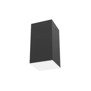 Светильник светодиодный DL-Box 9Вт 4000К 90х90х170 накладной RAL9005 черн. муар с опаловым рассеив. VARTON V1-R0-90817-20000-2000940