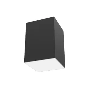 Светильник светодиодный DL-Box 12Вт 4000К 120х120х170 накладной RAL9005 черн. муар с опаловым рассеив. DALI VARTON V1-R0-90818-20D01-2001240