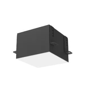 Светильник светодиодный DL-Grill CRI90 для потолка Грильято 150х150мм 24Вт 4000К 140х140х100мм встраив. RAL9005 черн. муар диммер DALI VARTON V1-R0-91809-10D01-4002440
