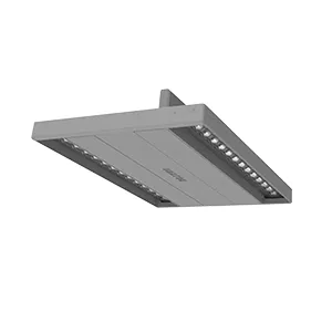 Светильник светодиодный TT-Crisp 90 295х200х90 46Вт 3000К RAL7045 сер. муар диммер DALI VARTON V1-R1-70320-90D06-2004030