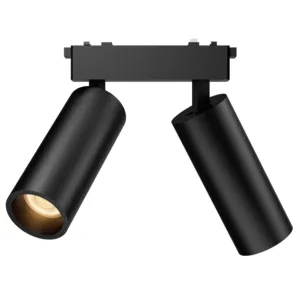Светильник светодиодный Accent X2 для магнитной системы Galakti 122x26x155 2x9Вт 4000К черн. CRI>91 трековый VARTON V1-R1-97006-91R10-2001840