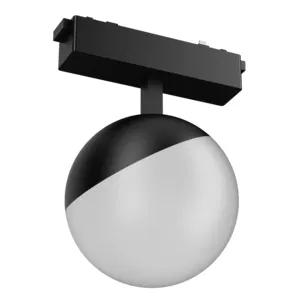 Светильник светодиодный Sphere d100 для магнитной системы Galakti 122x100x153 6Вт 3000К CRI>90 трековый черн. VARTON V1-R1-97007-91000-2000630