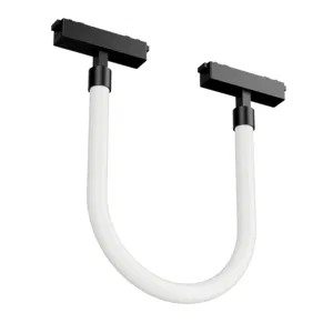 Светильник светодиодный Flex Tube Opal L500 для магнитной системы Galakti 244x26x315 8Вт 3000К 360град. CRI>95 трековый подвесной черн. VARTON V1-R1-97011-93000-2000830
