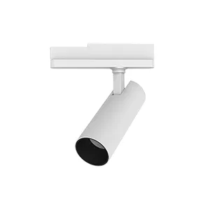 Светильник светодиодный TT-Vivo Gold 20Вт 2200К 196х240х65 угол 35град. трек бел. муар RAL9010 диммер DALI VARTON V1-R1-Y0518-90RD6-2002022