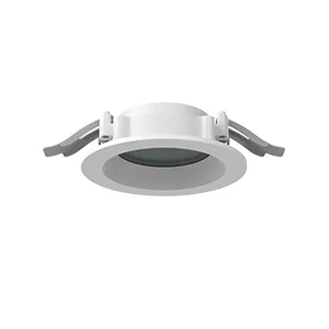 Светильник светодиодный DL-01 Pro 100мм 10Вт 3000К 120х49мм IP65/40 круглый встраив. RAL9003 бел. муар с защитным силикатным стеклом диммер DALI VARTON V1-RF-00111-GLD01-6501030