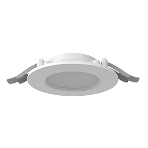 Светильник светодиодный DL-01 Slim 100мм 13Вт 4000К IP65/40 CRI90 120х37мм RAL9003 круглый встраив. бел. муар с рассеив. опал авар. автономный пост. действия VARTON V1-RF-0R011-10A00-6501340
