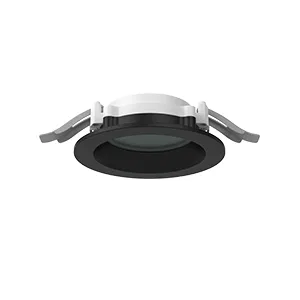 Светильник светодиодный DL-01 Pro 100мм 8Вт 3000К CRI90 120х49мм IP65/40 защ. силикат. стекло RAL9005 черн. муар диммер DALI VARTON V1-RF-9R111-10GD6-6500830