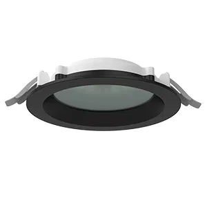 Светильник светодиодный DL-01 Pro 160мм 15Вт 4000К CRI90 176x51мм IP65/40 аварийный автономный постоянного действия защ. силикат. стекло RAL9005 черн. муар VARTON V1-RF-9R183-10GOA-6501540