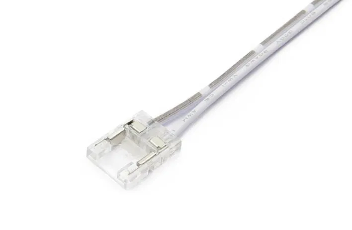 Коннектор с проводом для LED ленты 05мм Chrystal лента - источник питания (1шт) VARTON V4-R0-00.0024-0005.0002