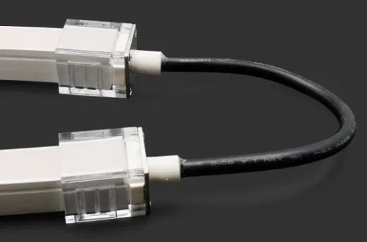 Разъем гибкий с проводом для светодиод. ленты NEON 1515 TOP RGBW VARTON V4-R0-W.0024.KIT-1017