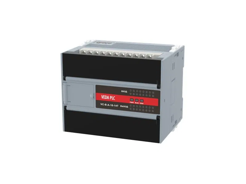 Контроллер программируемый логический VC-ВS-A-28-20T 220В AC 36 вх. сигналов 24 вых. транз. сигнала 2 порта связи без возможности расширения RoHS VEDA CBV10046