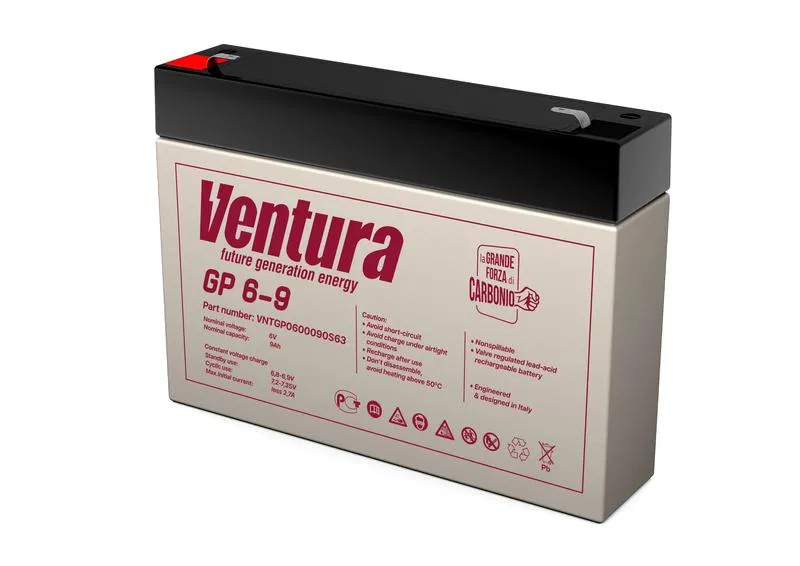 Аккумулятор 6В 9А.ч GP 6-9 Ventura 1906591А