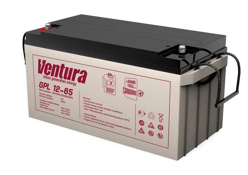 Аккумулятор 12В 65А.ч GPL 12-65 Ventura 1906611А