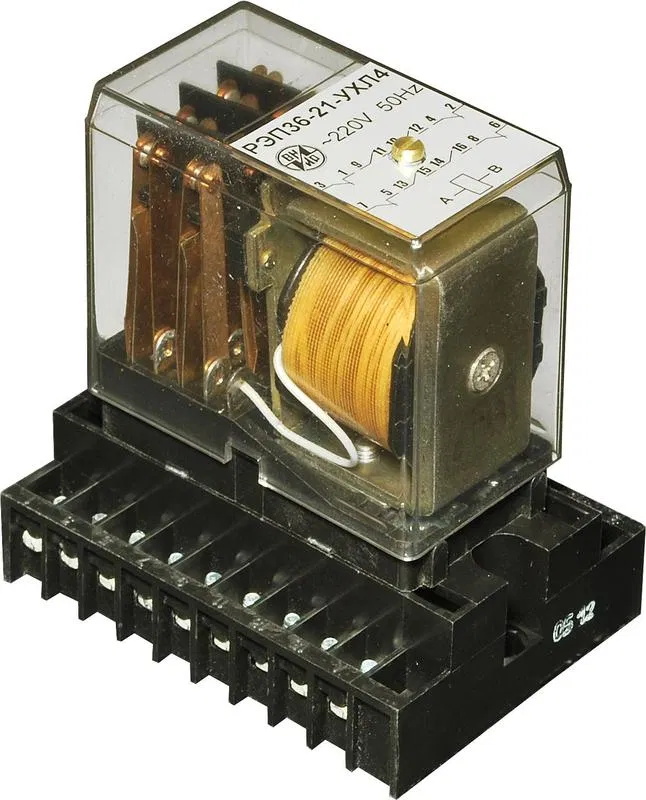 Реле промежуточное РЭП-36-21 100В 50Гц 2/4 пер. прис. ВНИИР A8120-77969939
