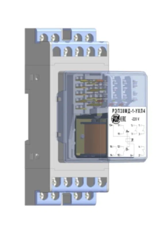 Реле промежуточное РЭП-38ДМ-1 110В пост. 3/3 пер. прис. ВНИИР A8120-79690965