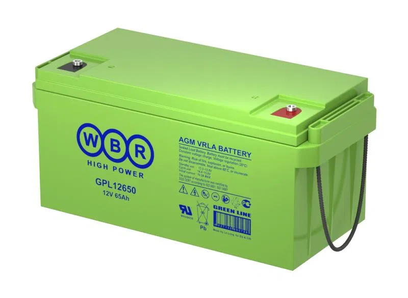 Аккумулятор 12В 65Ач WBR GPL12650 WBR