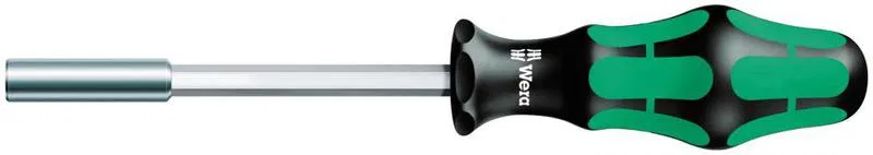 Отвертка-битодержатель магнит 812/1 Kraftform 120мм 1/4дюйм С 6.3 Wera WE-051205