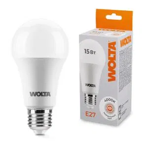 Лампа светодиодная 15Вт 4000К E27 WOLTA 25S60BL15E27