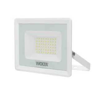 Прожектор светодиодный 50Вт 5700К IP65 4500лм бел. WOLTA WFL-50W/06W