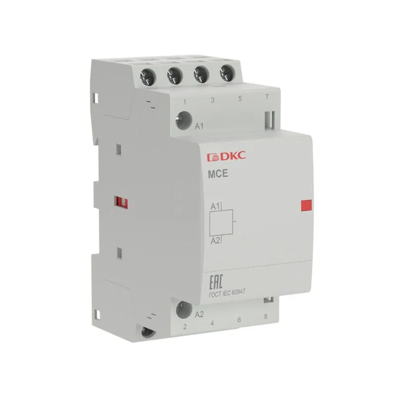 Контактор модульный YON max типа MCE 4P 16A 240В 2НО+2НЗ YON MCE-16-22-A240 YON (группа DKC)