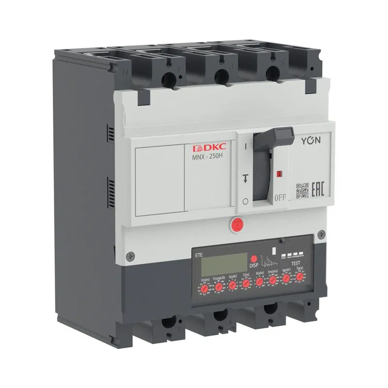 Выключатель автоматический 4P 100А 150кА pro MNX250H при AC415V расцепитель ETE YON MNX250H4PETE0100 YON (группа DKC)